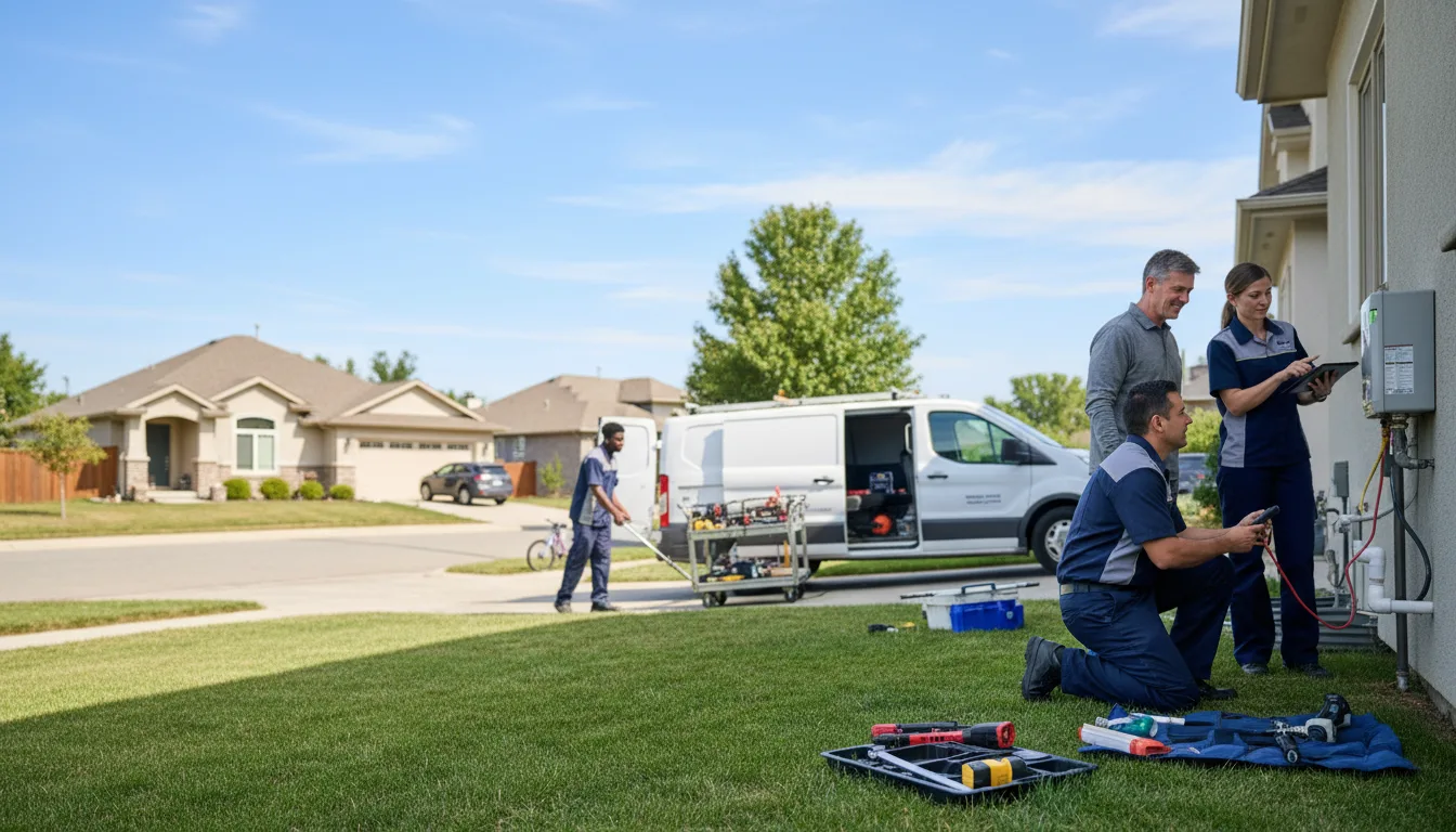 Tankless water heater service in Waverly, KY